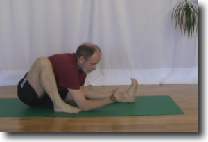 Grounded Elbow in Marichyasana A