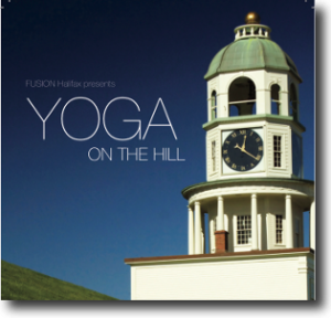 Yoga on the hill